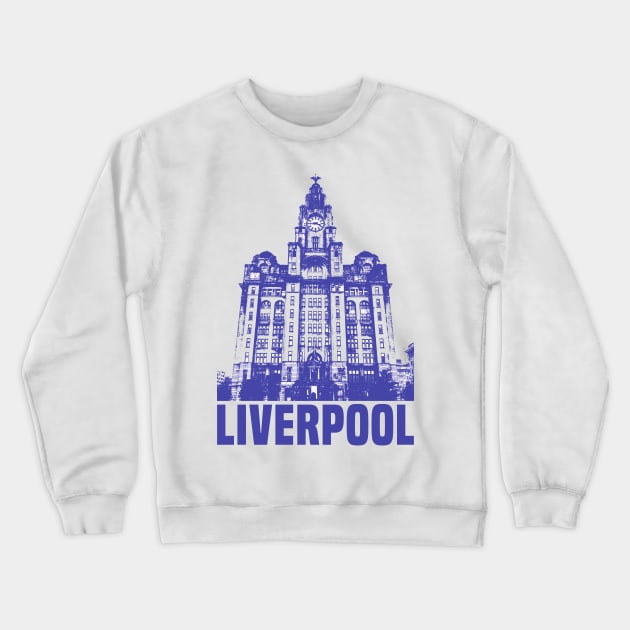 Liverpool Crewneck Sweatshirt by Den Vector